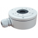 HIKVISION JUNCTION BOX WITH LID SUITS BULLET WHITE ALUMINIUM ALLOY 3 HOLES & 4 HOLES FOR CAMERA MOUNTING 4.5 KG MAX LOAD