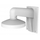 HIKVISION WALL MOUNTED BRACKET SUITS DOME WHITE ALUMINIUM ALLOY 3 HOLES & 4 HOLES FOR CAMERA MOUNTING 3 KG MAX LOAD WEAT