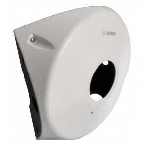 BOSCH CORNER MOUNT BRACKET SUITS FLEXIDOME IP MICRO 3000i SERIES WHITE ALUMINIUM 3HOLES FOR CAMERA MOUNTING 124.5Hx192.5