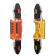 TAKEX HARDWIRED ANTI CRAWL PE BEAM WITH QUAD BEAM BLACK/ YELLOW & BLACK/ ORANGE 100M DETECTION AREA 2 x SPST CONFIGURABL