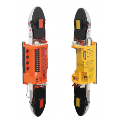 TAKEX HARDWIRED ANTI CRAWL PE BEAM WITH QUAD BEAM BLACK/ YELLOW & BLACK/ ORANGE 100M DETECTION AREA 2 x SPST CONFIGURABL