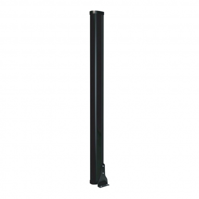 TAKEX TAS SERIES PE BEAM TOWER 180° SINGLE SIDED (ENCLOSURE ONLY) BLACK PLASTIC FLOOR MOUNTED 3000Hx216Wx191D MAX 6 PE B