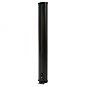 TAKEX TAD SERIES PE BEAM TOWER 360° DOUBLE SIDED (ENCLOSURE ONLY) BLACK PLASTIC FLOOR MOUNTED 2000Hx216Wx262D MAX 4 PE B