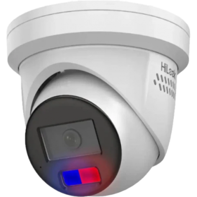 HILOOK IP CAM WHT AI A/DETER 8MP 4K H.264/4+/5/5+ TURRET 120WDR METAL 2.8MM FXD IR+ WH/LED 30M POE IP67 B/I-MI