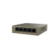 IP-COM 5PORT GIG ROUTER 4x POE+ MAX 55W OP TEMP -10 ~ +45 BRN METAL 51VDC INC P/S 100Hx100Wx26D (MM)