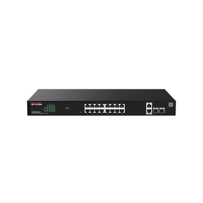 IP-COM 16PORT ( 20P) GIG SW 16x POE+ PLUS 2x SFP(1G) 2x UPLINK(1G) COMBO MAX 230W 40Gbps 29.8Mpps L2 CLOUD MAN