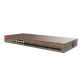 IP-COM 24PORT AGGREGATION SW NON-POE 16x SFP(1G) 8x UPLINK(1G) L3 CLOUD MANAGED OP TEMP 0 ~ +45 BRN METAL RACK