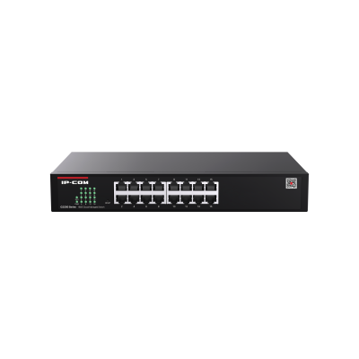 IP-COM 16PORT GIG SW NON-POE 32Gbps 23.8Mpps L2 CLOUD MANAGED OP TEMP 0 ~ +45 BLK METAL 240VAC 44Hx294Wx178D (