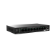 IP-COM 8PORT ( 10P) GIG SW 8x POE+ PLUS 1x SFP(1G) 1x UPLINK(1G) COMBO MAX 120W 20Gbps 14.9Mpps L2 UNMANAGED O