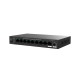 IP-COM 8PORT ( 10P) GIG SW 8x POE+ PLUS 1x SFP(1G) 1x UPLINK(1G) COMBO MAX 120W 20Gbps 14.9Mpps L2 UNMANAGED O