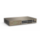 IP-COM 16PORT ( 18P) SW 16x POE+ PLUS 1x SFP(1G) 2x UPLINK(1G) COMBO MAX 130W 7.2Gbps 5.36Mpps L2 UNMANAGED OP