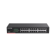 IP-COM 24PORT GIG SW NON-POE 48Gbps 35.7Mpps L2 UNMANAGED OP TEMP 0 ~ +40 BRN METAL RACK MTD 240VAC 44Hx178Wx2