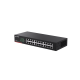 IP-COM 24PORT GIG SW NON-POE 48Gbps 35.7Mpps L2 UNMANAGED OP TEMP 0 ~ +40 BRN METAL RACK MTD 240VAC 44Hx178Wx2