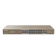 IP-COM 24PORT ( 26P) SW 24x POE+ PLUS 1x SFP(1G) 2x UPLINK(1G) COMBO MAX 230W 8.8Gbps 6.55Mpps L2 UNMANAGED OP