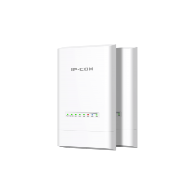 IP-COM 5GHz O/D CPE 12dBi POINT TO POINT AUTO-PAIRING 4x ETH IP65 867Mbps UPTO 5KM POLE/ WALL MTD 12V PASSIVE