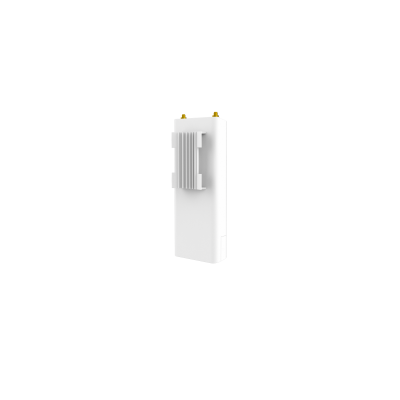 IP-COM 5GHz GIGABIT BASE STN AUTO-PAIRING 1x ETH IP65 867Mbps W/ 2x RP-SMA CONNECTORS POLE MTD WHT PASSIVE POE