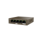 IP-COM 5PORT GIG PD SW 4x POE MAX 22W 10Gbps 14.88Mpps L2 UNMANAGED OP TEMP 0 ~ +45 BRN METAL POE EXT POE 26Hx