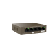 IP-COM 5PORT GIG PD SW 4x POE MAX 22W 10Gbps 14.88Mpps L2 UNMANAGED OP TEMP 0 ~ +45 BRN METAL POE EXT POE 26Hx