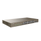 IP-COM 24PORT ( 28P) GIG SW 24x POE+ PLUS 4x SFP(10G) MAX 410W 128Gbps 95.2Mpps L3 MANAGED OP TEMP 0 ~ +45 BRN