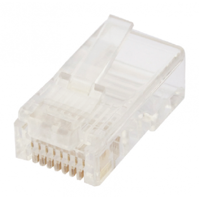 PLUG RJ45 8P8C C5E SOLID UTP 100PK