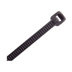 NYLON CABLE TIE 300 X 4.8MM UV BLACK 100 PACK