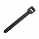 NYLON CABLE TIE 200 X 4.8MM UV BLACK 100 PACK