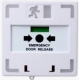 RESETTABLE EMERGENCY DOOR RELEASE WHITE WITH LED/BUZZER 3 X SPDT 93HX 90WX 64D (MM) 12/24VDC