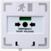 RESETTABLE EMERGENCY DOOR RELEASE WHITE WITH LED/BUZZER 3 X SPDT 93HX 90WX 64D (MM) 12/24VDC