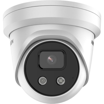 HIKVISION ACUSENSE 2CD2386G2-IU  8MP TURRET, WHITE, 4MM LENS COLOUR IMAGE AT 0.003 LUX