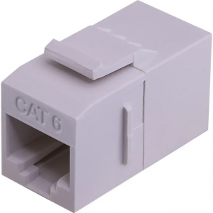 CAT6 IN LINE JOINER, WHITE